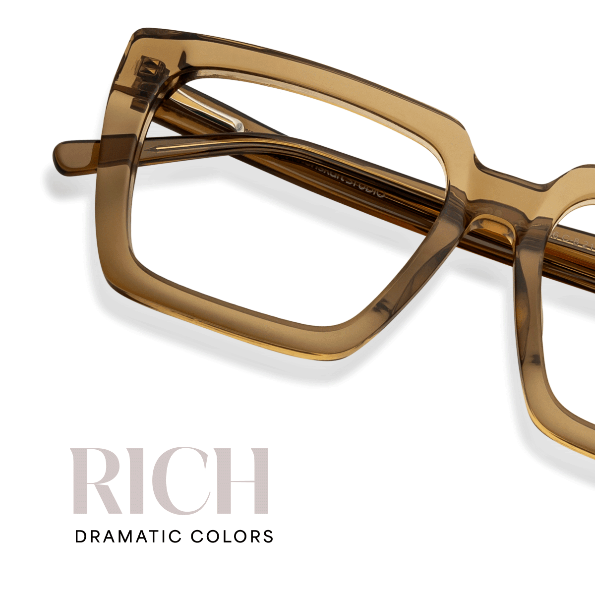 Brown Full Rim Square Lenskart STUDIO LS E15666C8 Eyeglasses