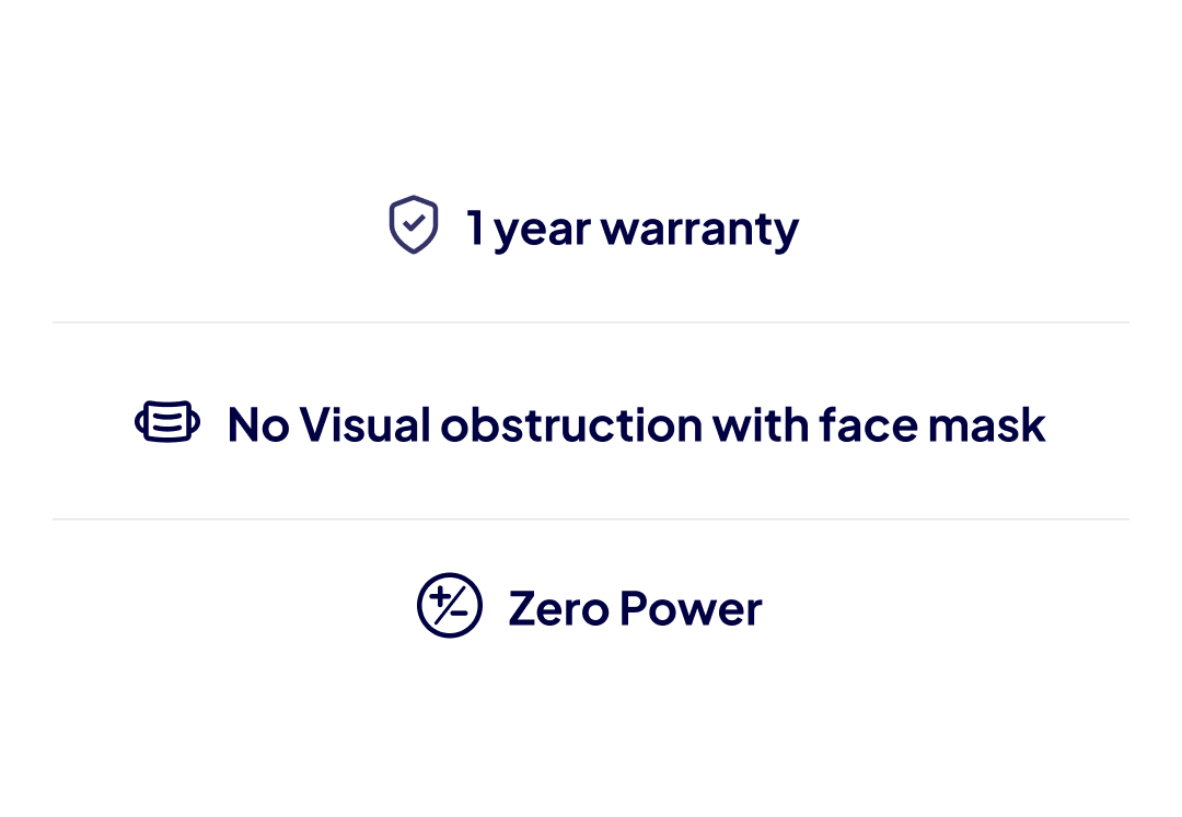 lenses blu anti fog features