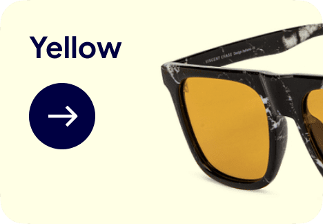 Black Yellow Black Full Rim Rectangle Vincent Chase Classic Acetate VC 6952  Eyeglasses