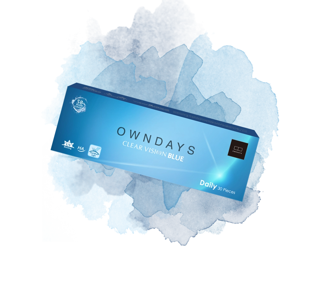 OWNDAYS CLEAR VISION BLUE DAILY