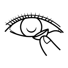 Inserting the lens