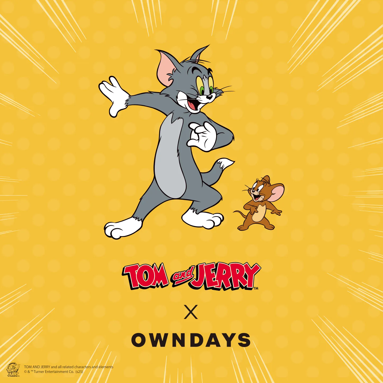 TOM and JERRY × OWNDAYS